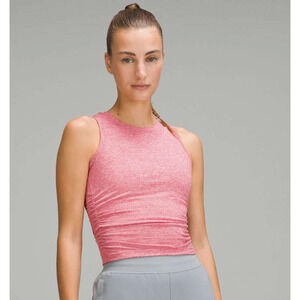 Lululemon License to Train Top Cinched Side Tank W1EN0S Size 8